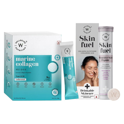 Buy Wellbeing Nutrition Glow Boost Collagen Combo Pack Online