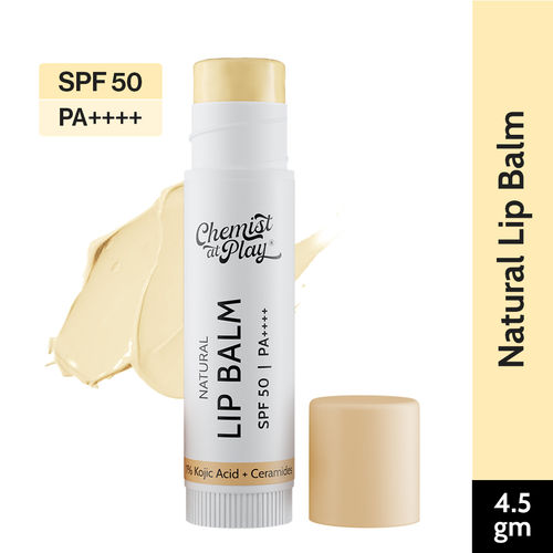 Chemist At Play Lip Balm SPF 50 Brightens & Repairs Chapped Lips 24HR Moisture
