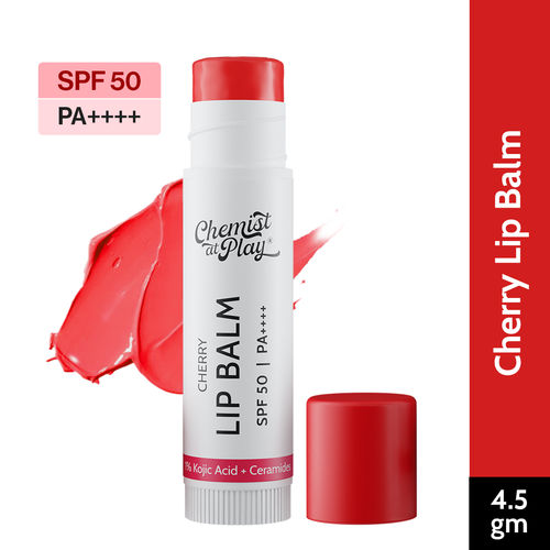 Chemist At Play Lip Balm SPF 50 Brightens & Repairs Chapped Lips 24HR Moisture