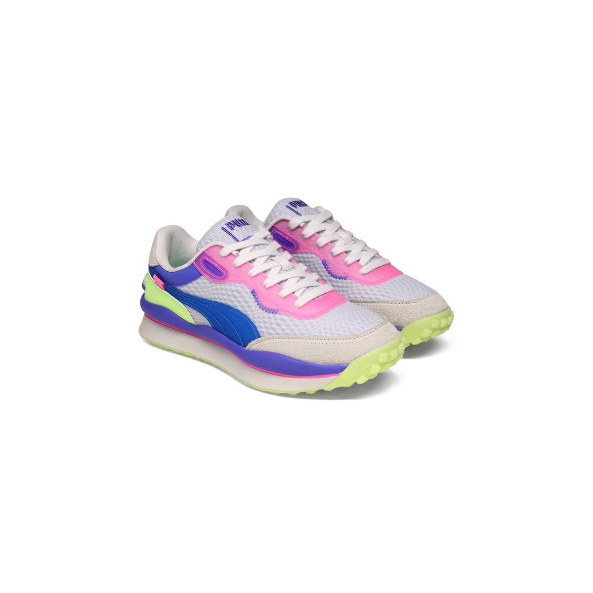Puma Multi Color Buy Puma Multi-Color Style Rider Lumi Women Colorblock Sneakers Online
