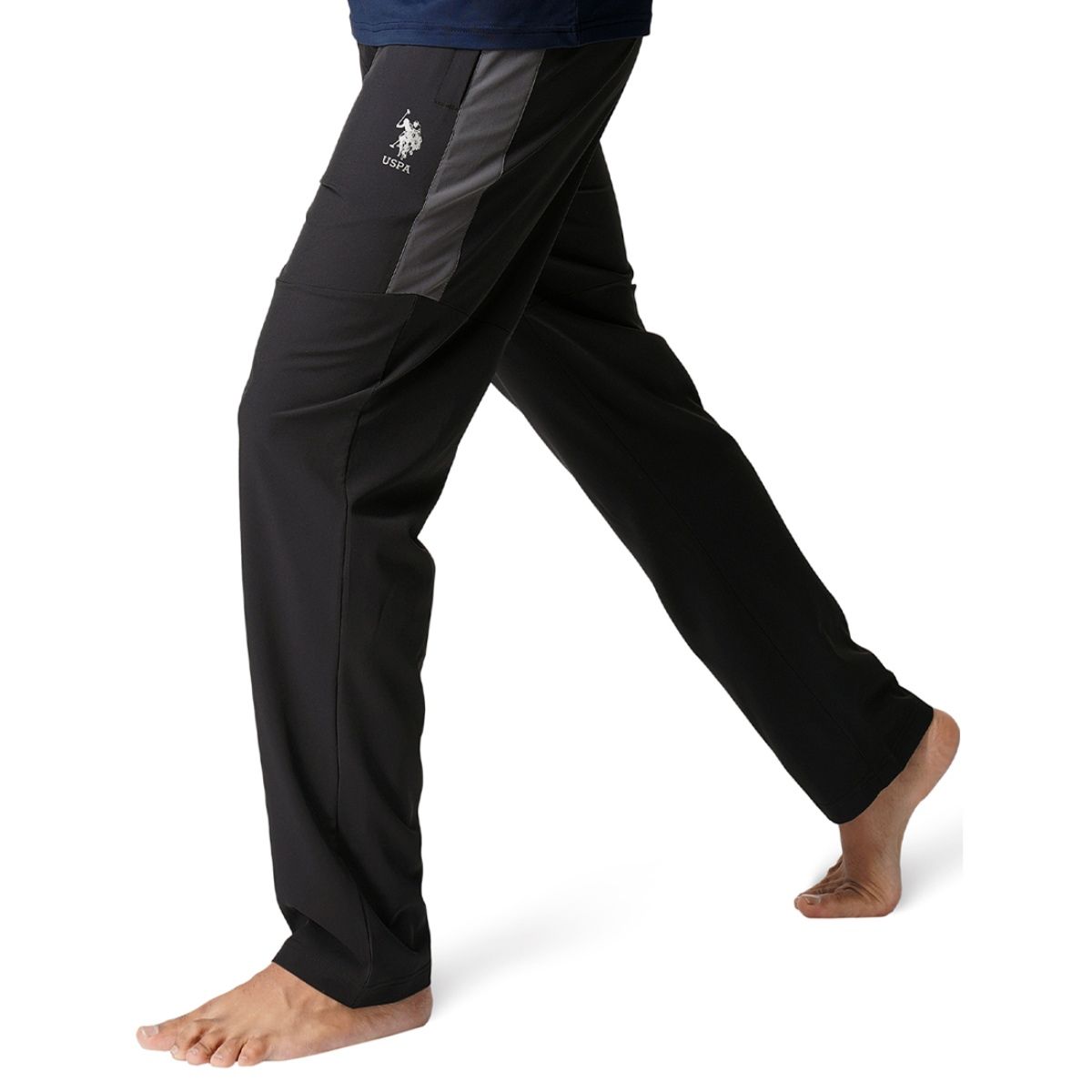 Sweet Dreams Men Navy Polyester Solid Track Pants