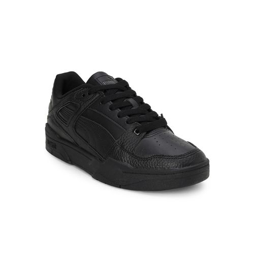 Puma Slipstream Lth Unisex Black Sneakers