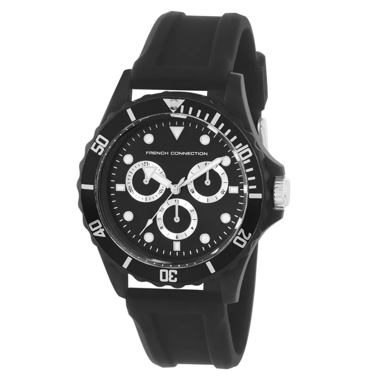 French connection black clearance watch