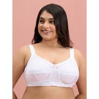 Buy Nykd by Nykaa Textured Lace Non Padded Wired Bra NYB140- Mauve Online