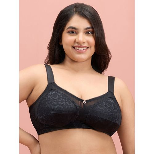 Nykd by Nykaa Ultimate Shape and Support No Bulge Bra-Lace-Black-NYB033  (40E)