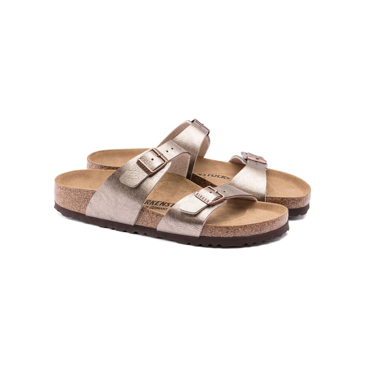 Metallic 2025 taupe birkenstock