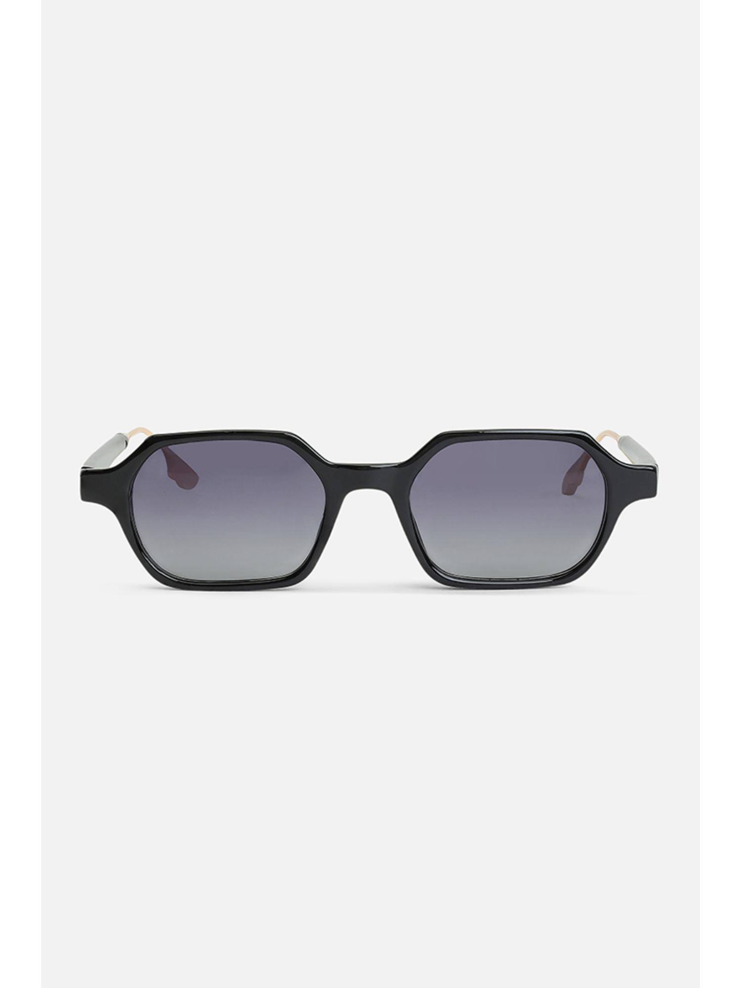 Snitch Rectangle Full Rim Grey Lens Sunglasses