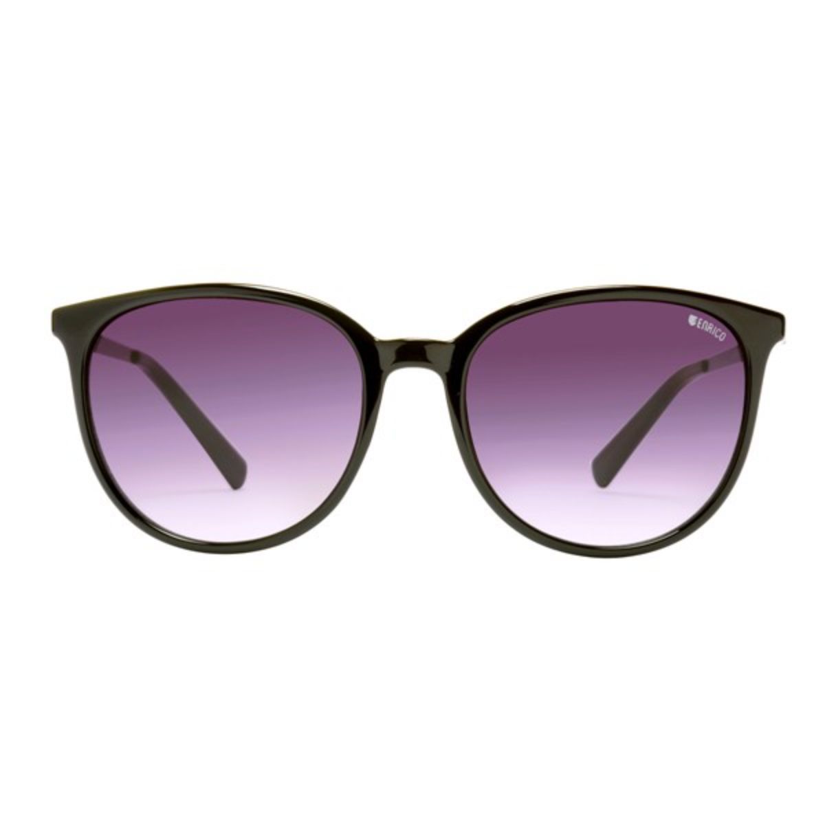 Enrico Dates Purple UV protected Polarized Round Shape Female Sunglasses