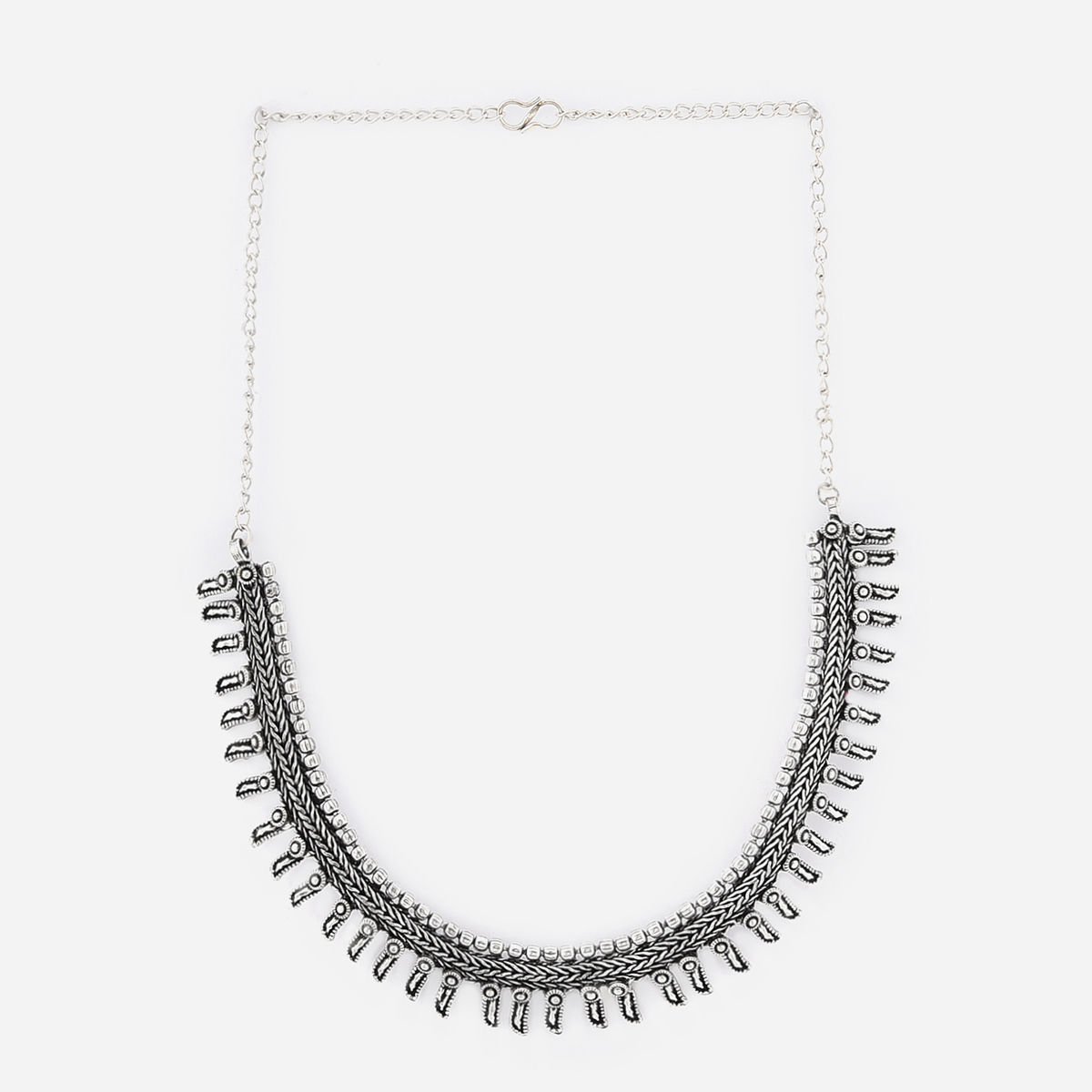 Fida Ethnic Traditional Silver Tribal Choker Tribal Necklace For Women Buy Fida Ethnic