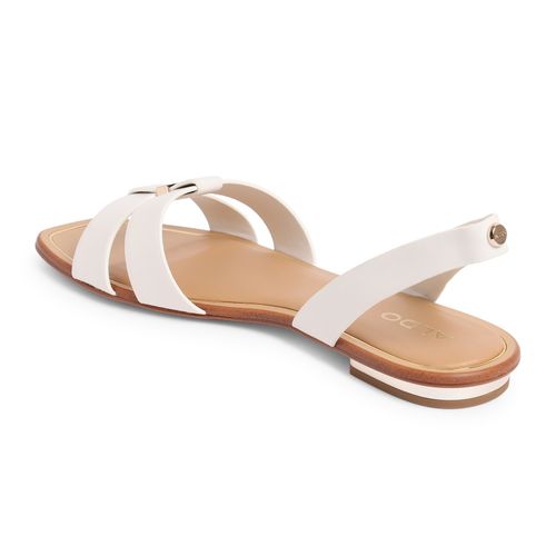 Buy Aldo Women Balera White Synthetic Sandals Online