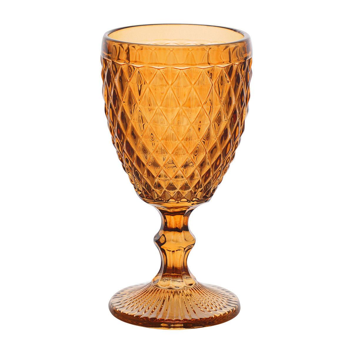Pure Home + Living Alma Dark Amber Wine Glass (Set of 6) Buy Pure Home