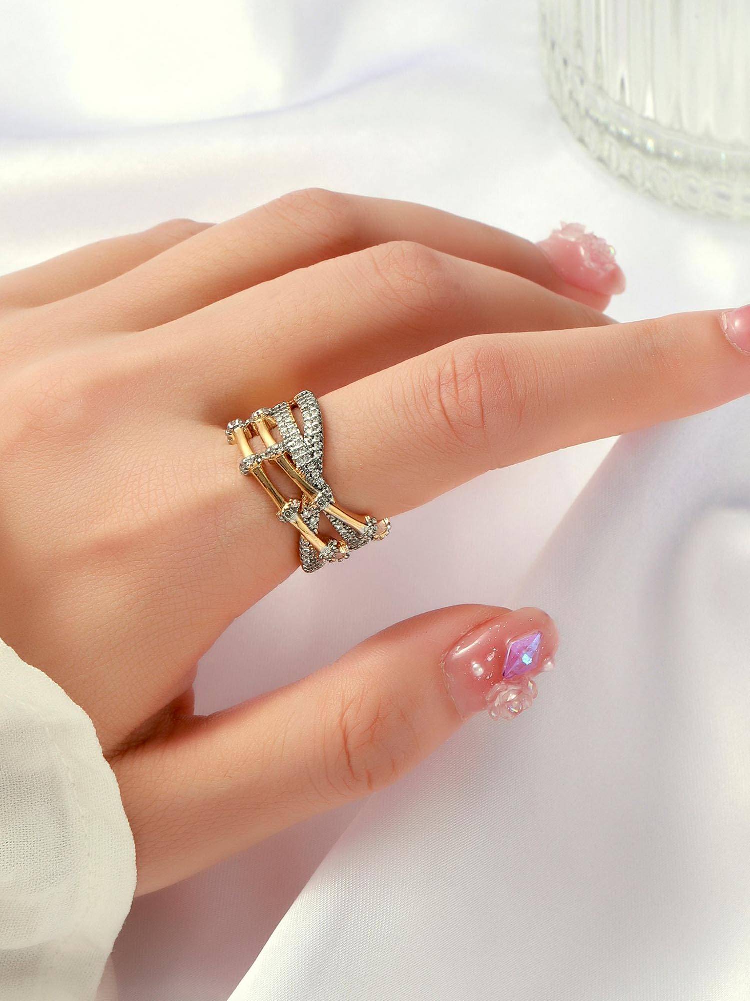 Salty Irya Diamond Adjustable Ring