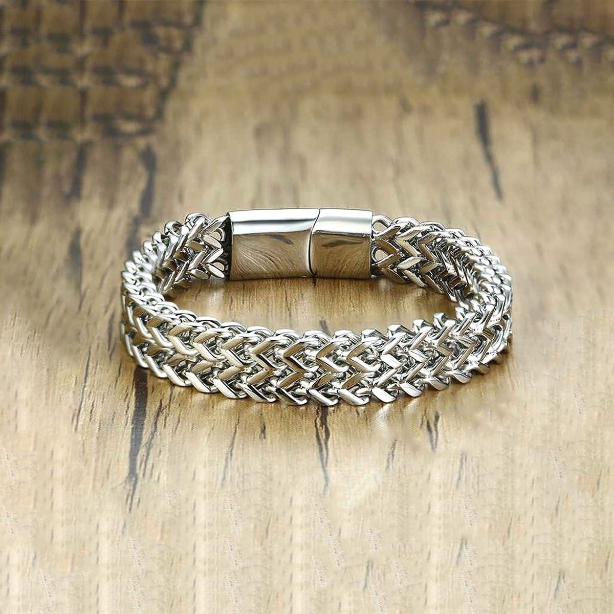 Silver Tone Om Damru Brass Ganesh Bracelet for Mens  Boys  FashionCrabcom