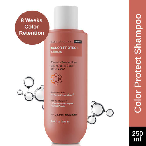 Buy Bare Anatomy Hair Color Protect Shampoo, Week Hair Colour