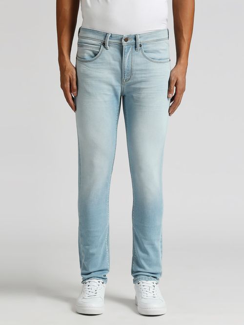 Pepe Jeans Light Blue Mid Rise Skinny Gym indigo Jeans