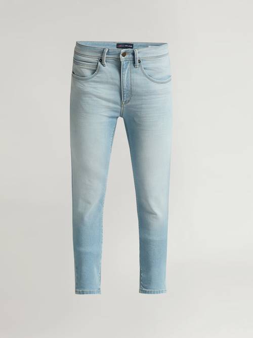 Buy Pepe Jeans Light Blue Mid Rise Skinny Gym indigo Jeans Online