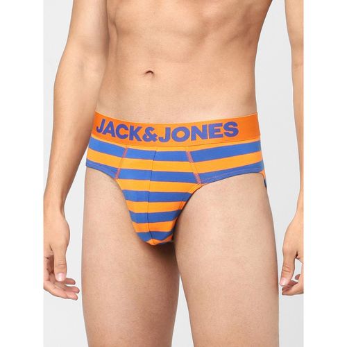 Buy Yellow Striped Briefs for Men