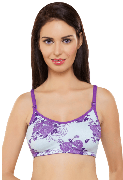 Buy Inner Sense Organic Cotton Antimicrobial Soft Cup Full Coverage Bras  (Pack Of 3)-Multi-Color online