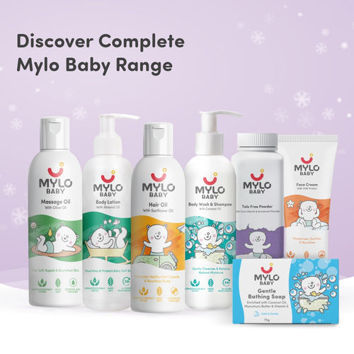 Mylo Care Baby Talc-Free Powder With Corn Starch And Arrowroot Powder