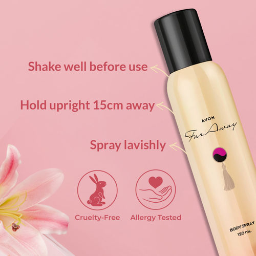 Buy Avon Far Away Classic Body Spray For Her Online