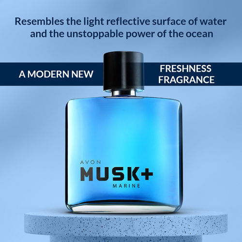Avon Musk Marine Perfume Eau de Cologne For Him