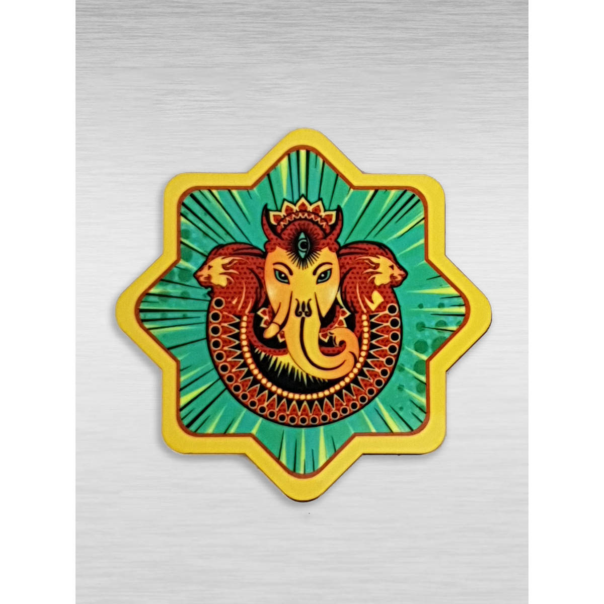 Buy Maatir Lord Ganesh Pop Art India Magnet Online