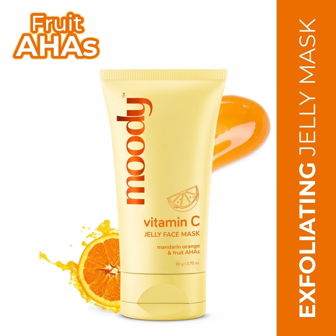 Moody Vitamin C Jelly Face Mask With Mandarin Orange & Fruit Ahas