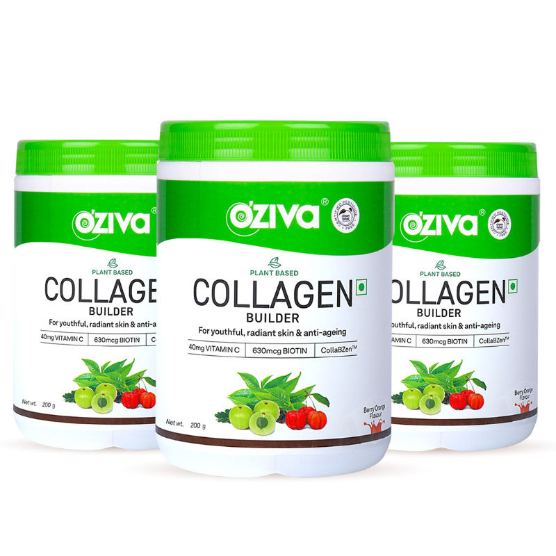 Oziva Plant Based Collagen Builder - Guava Glow