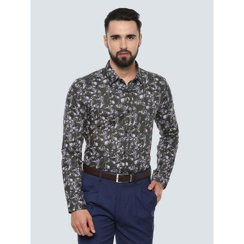 Louis Philippe Formal Shirts : Buy Louis Philippe Grey Formal