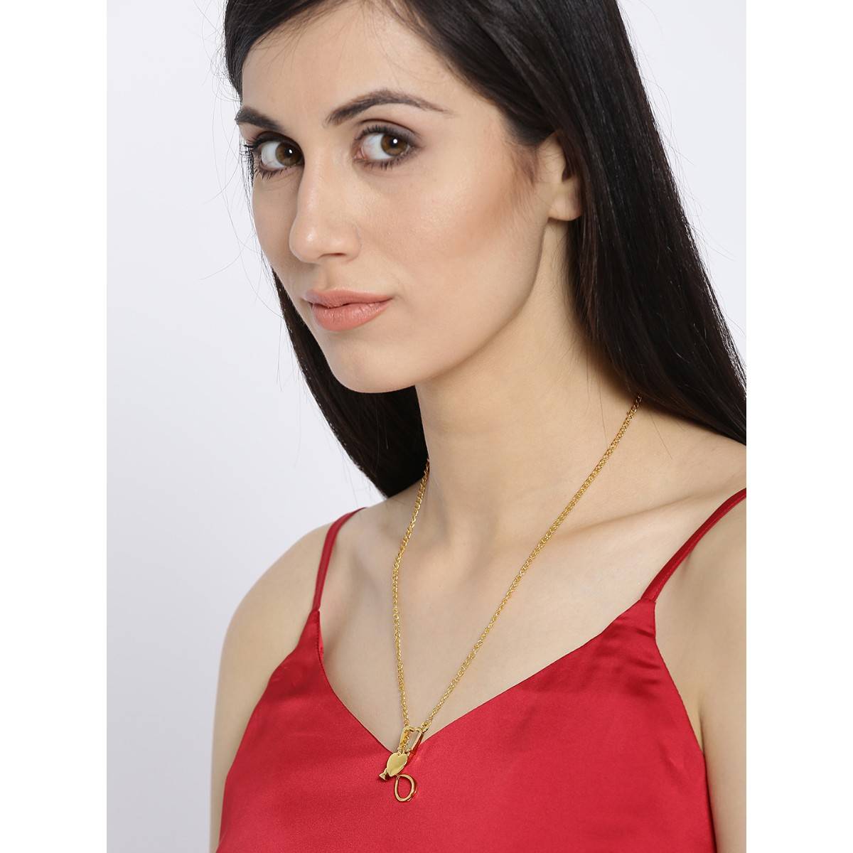 OOMPH Love Doctor Lariat Fashion Necklace for Women Stylish Latest
