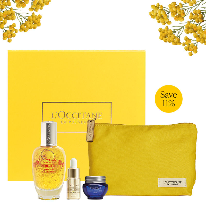 LOccitane Overnight Skincare Collection Gift Set Buy LOccitane Overnight  Skincare Collection Gift Set Online at Best Price in India  Nykaa