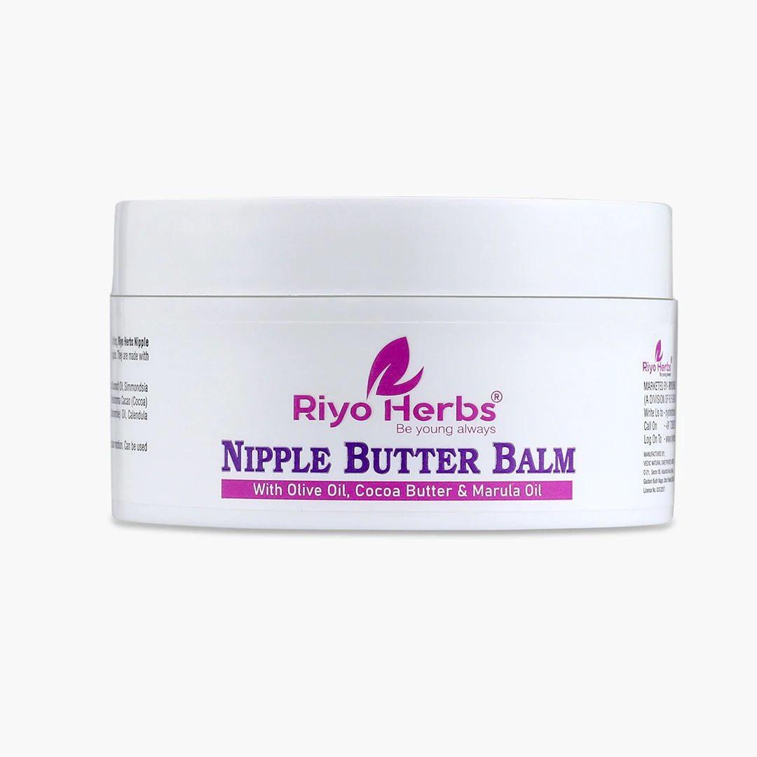 Riyo Herbs Nipple Butter Balm With Sunflower Oil For New Mothers Help Soothe Sore Nipples