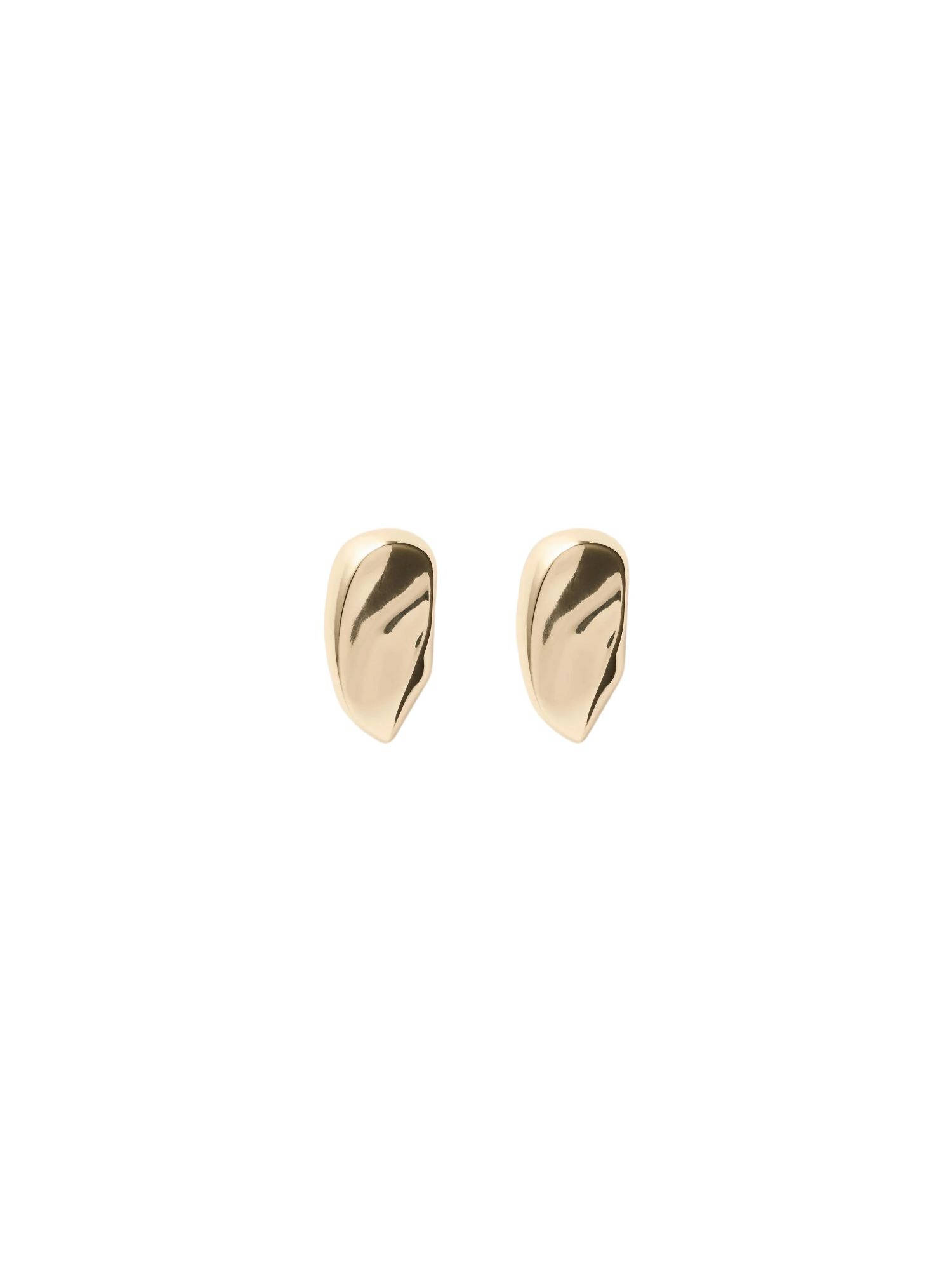 Forever New Gold Signature Leni Angle Studs Earrings