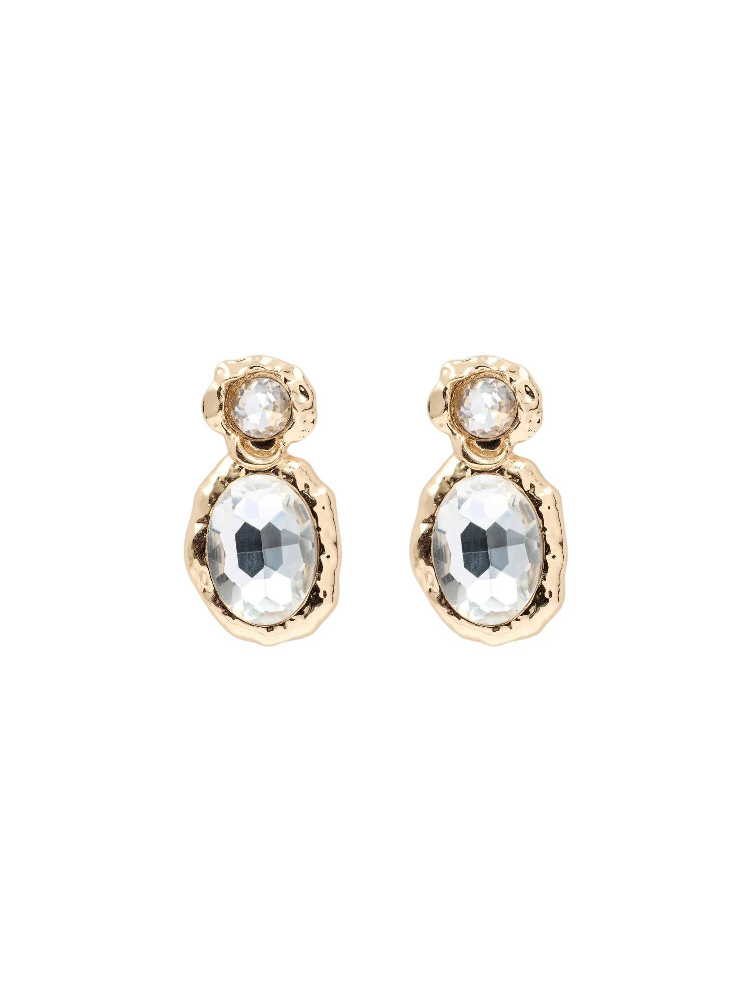 Forever New White Signature Clarissa Stone Earring