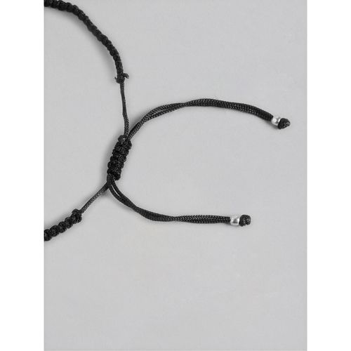 Black Thread Infinity 925 Silver Anklet - Valentine's Gift – Zavya