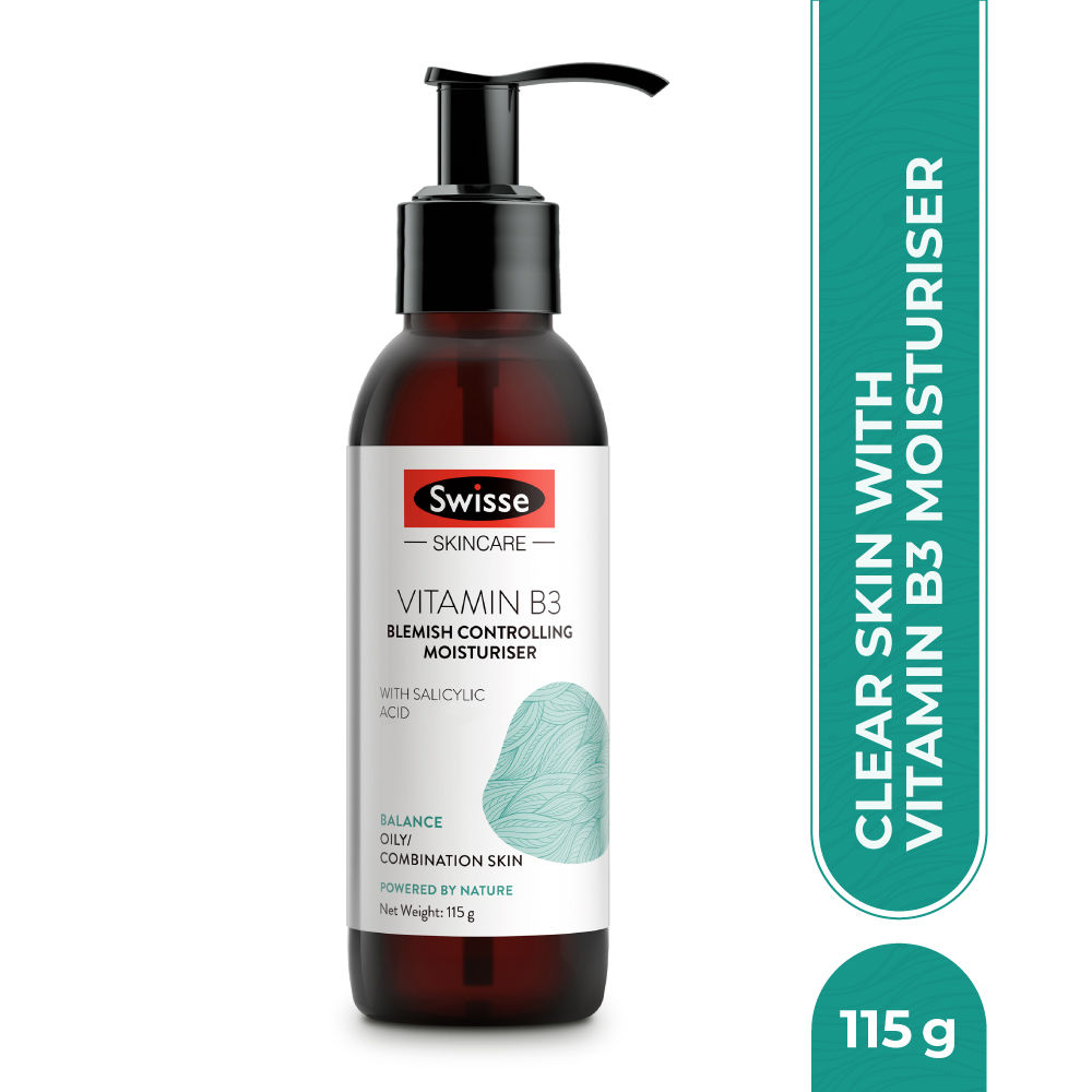 Swisse Vitamin B3 Blemish Controlling Moisturizer With Salicylic Acid and Willow Bark Extract