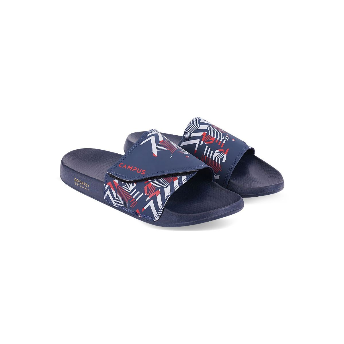 Buy Campus Men s Sl 422 Blue Sliders Online