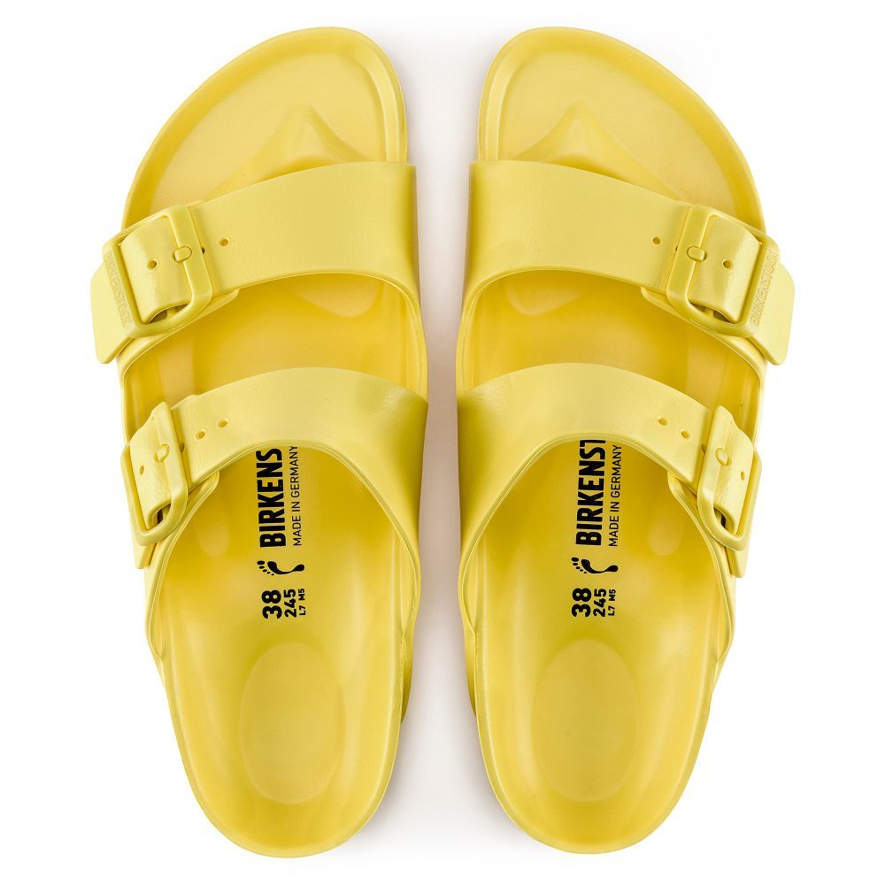 waterproof birkenstocks yellow