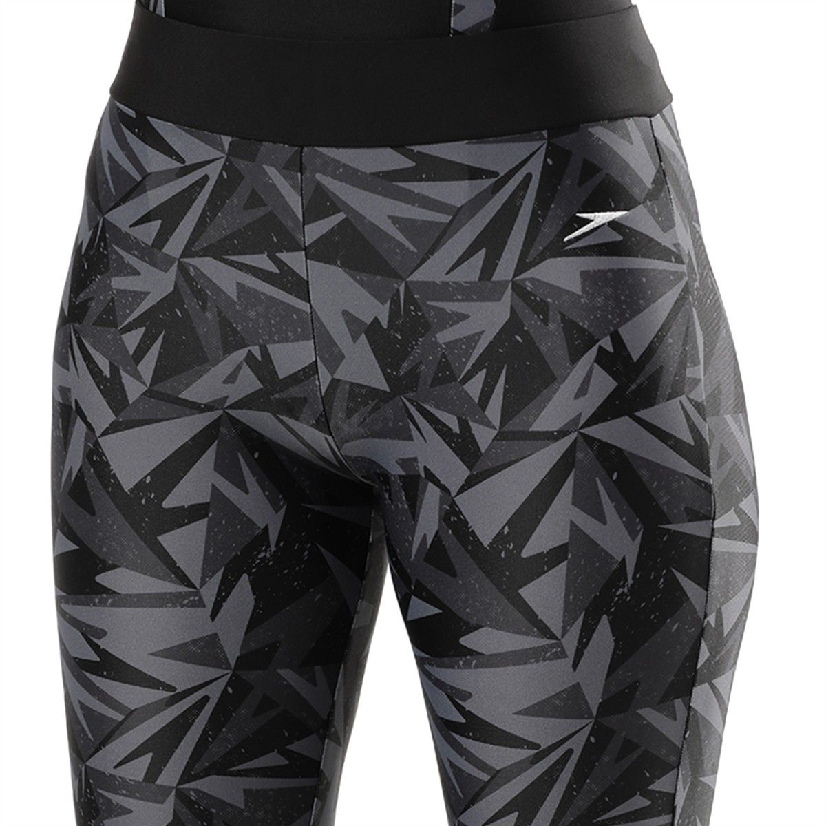 Speedo Aop Contrast Swim Capri Black Buy Speedo Aop Contrast Swim