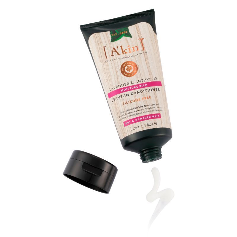 A'kin Natural Lavender & Anthyllis Moisture Rich Leave In Conditioner