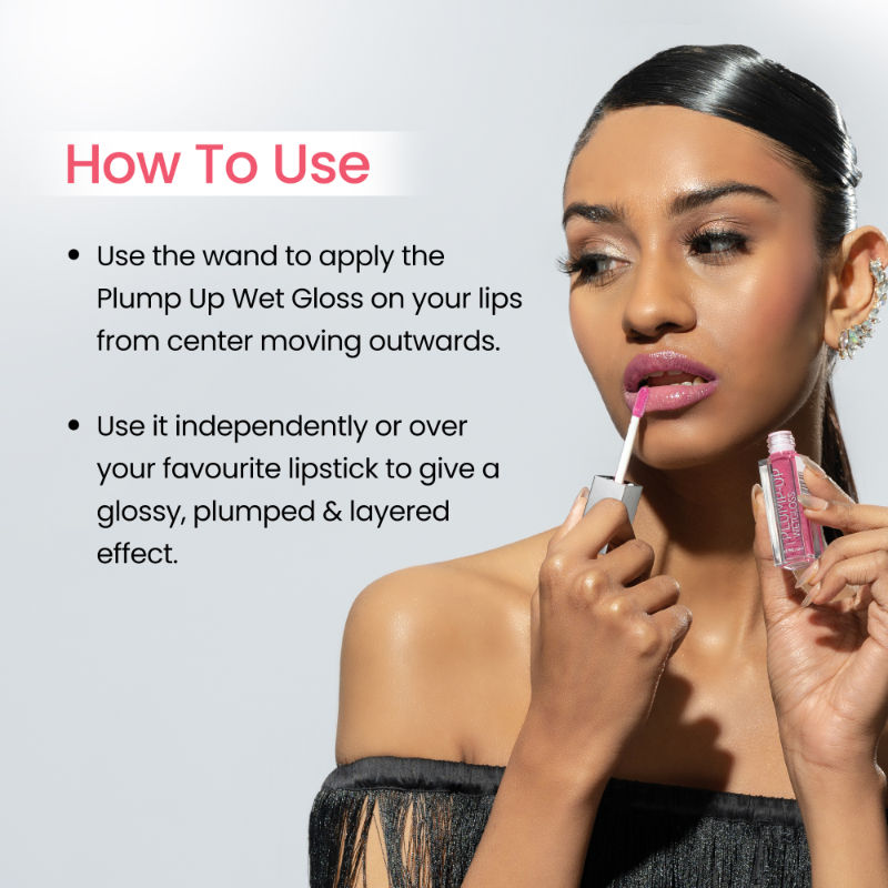 Swiss Beauty Plump Up Wet Lip Gloss For Glossy And Fuller Lips 10