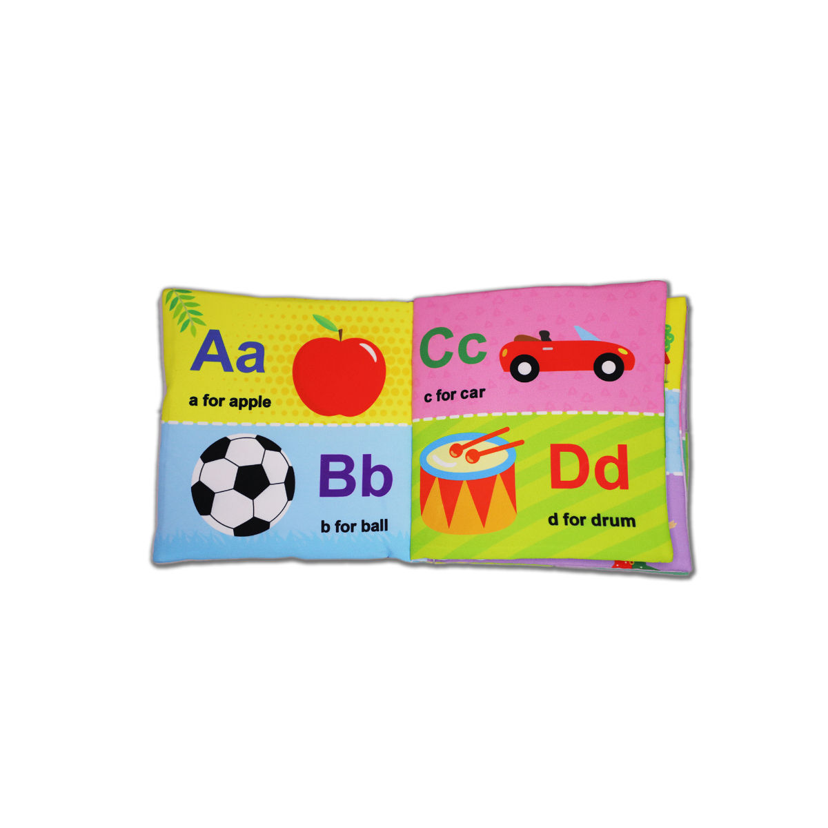 Dreamland Baby My First Cloth Book ABC with Squeaker and Crinkle Paper Educational Toy Buy