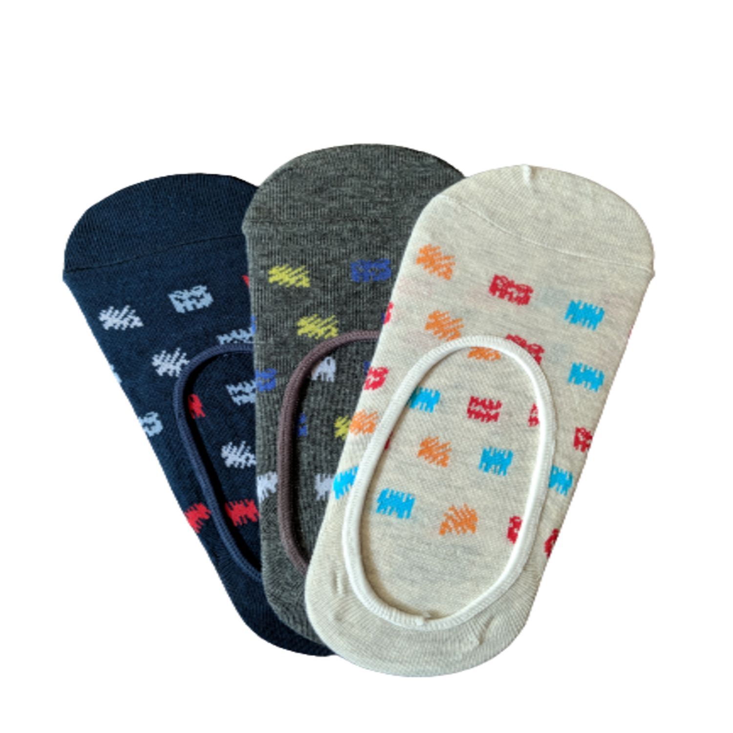 Closet Code Colour Pop Loafer Socks - Multi-Color (Free Size)