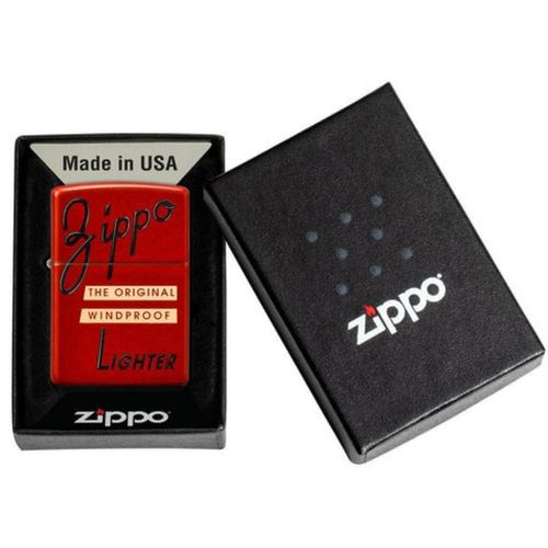 Buy Zippo Red Box Top Design Windproof Pocket Lighter Online