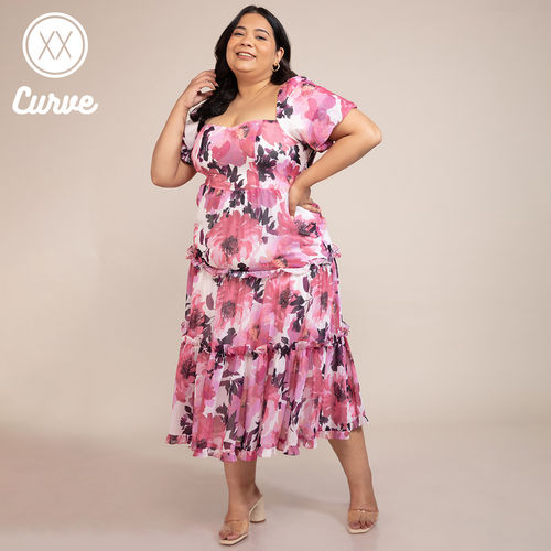 Twenty Dresses By Nykaa Fashion Curve Field Of Flowers Dress: Buy Twenty  Dresses By Nykaa Fashion Curve Field Of Flowers Dress Online at Best Price  in India | Nykaa