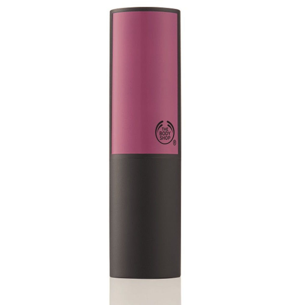 body shop lima magenta lipstick