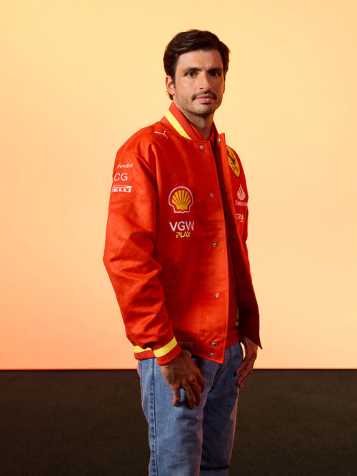 Buy Puma Scuderia Ferrari Team Varsity Mens Motorsport Jacket Online