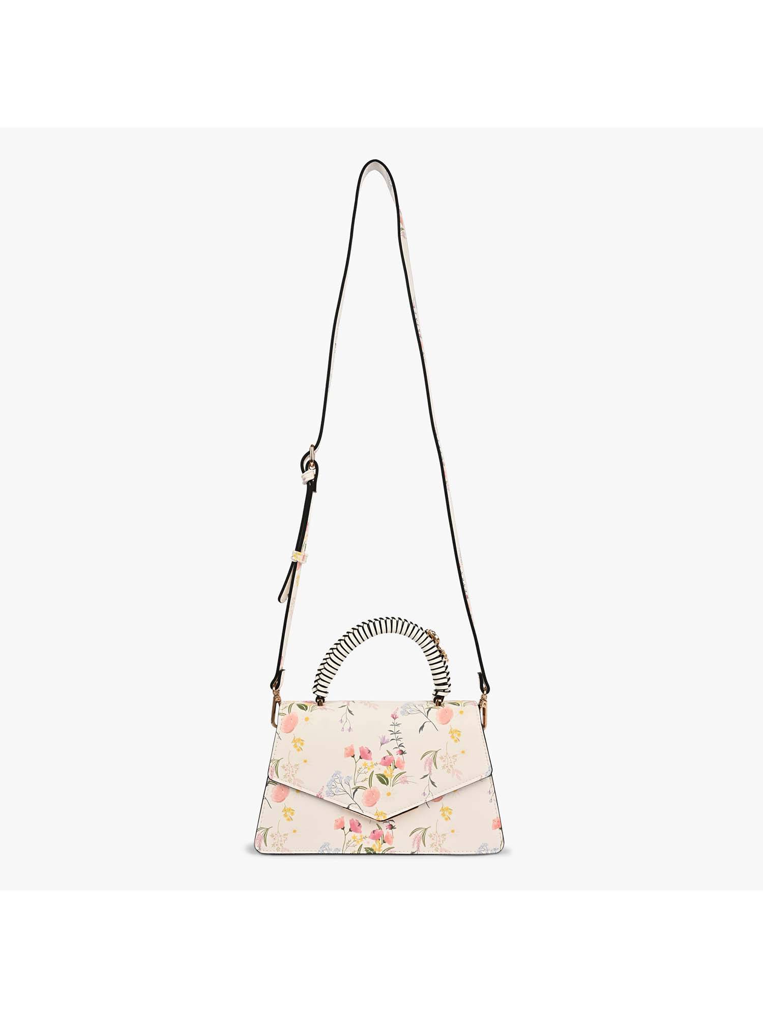 Aldo VALALENDAR White Women's Top Handle Handbag With Detachable Strap