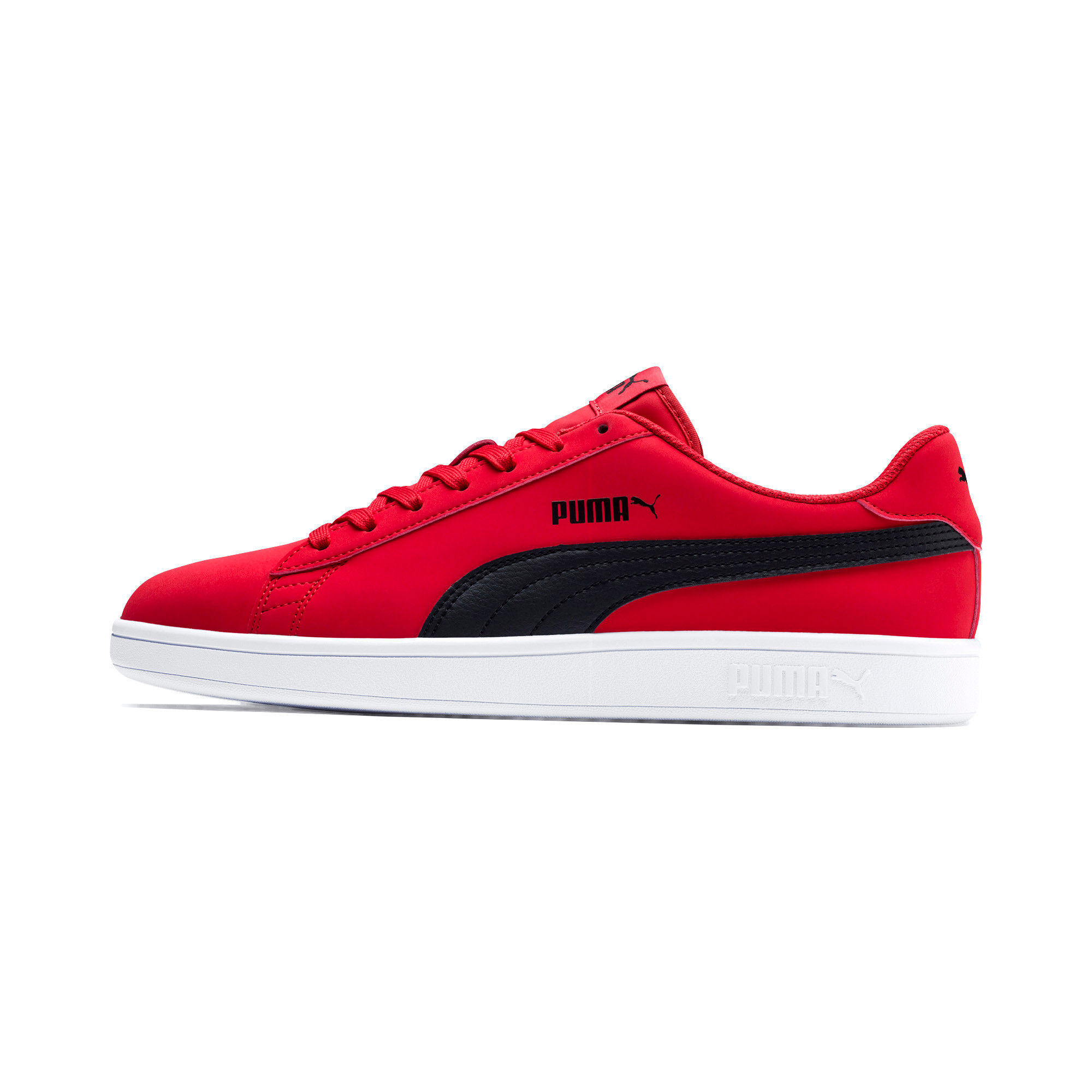 Puma Smash V2 Buck Unisex Red Sneakers 