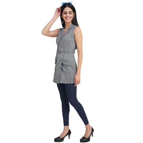 Buy NEXT2SKIN Womens Spandex Footless Opaque Pantyhose Stockings